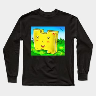 Cartoon cheese Long Sleeve T-Shirt